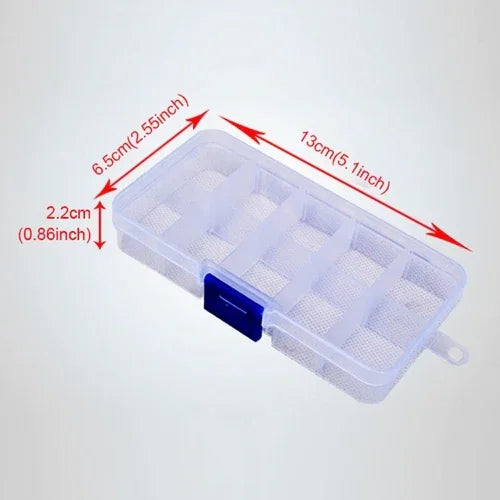 ISE 500 PCS Mixed Size Fish Barbed Hook Fishing Hooks, 3-12#