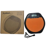 เครื่องฝึกเล่นกลองอิเล็กทรอนิกส์แบบบอร์ดต่อสู้พร้อมเมโทรโนม DS100 (สีดำ+ส้ม), กลองอิเล็กทรอนิกส์ DS100