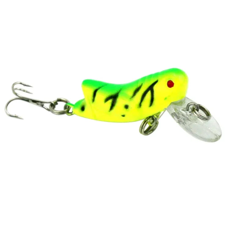 HENGJIA 4.5cm Biomimetic Fly Locusts Fishing Bait Fishing Lures, Random Color Delivery, Grasshopper