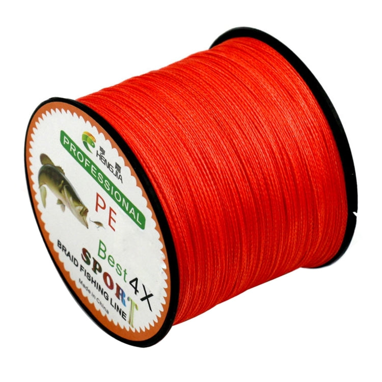 สายเบ็ดตกปลา PE ถัก 4 เส้น HENGJIA ขนาด 1.5# 0.20 มม. ความตึง 22LB 9 กก. ยาว 500 ม. แข็งแรงพิเศษ สายว่าว