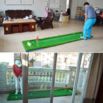เสื่อฝึกพัตกอล์ฟ PGM สีคู่ ขนาด 75x300 ซม.