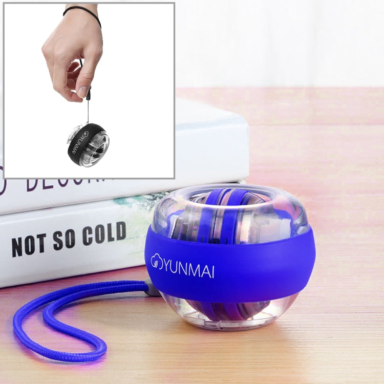 ลูกบอลฝึกข้อมือ Xiaomi Youpin Yunmai LED Gyroball อุปกรณ์ออกกำลังกายข้อมือแบบหมุน