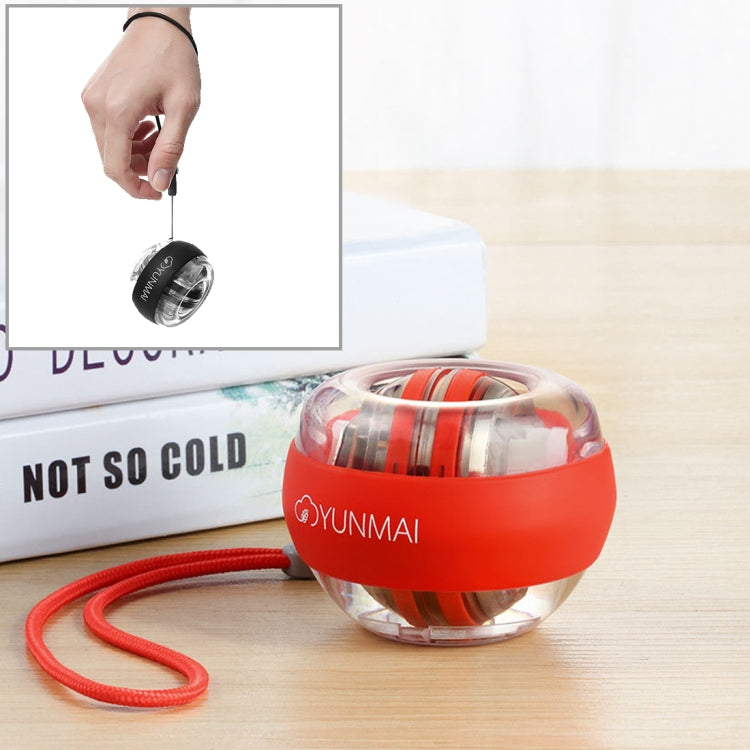 ลูกบอลฝึกข้อมือ Xiaomi Youpin Yunmai LED Gyroball อุปกรณ์ออกกำลังกายข้อมือแบบหมุน