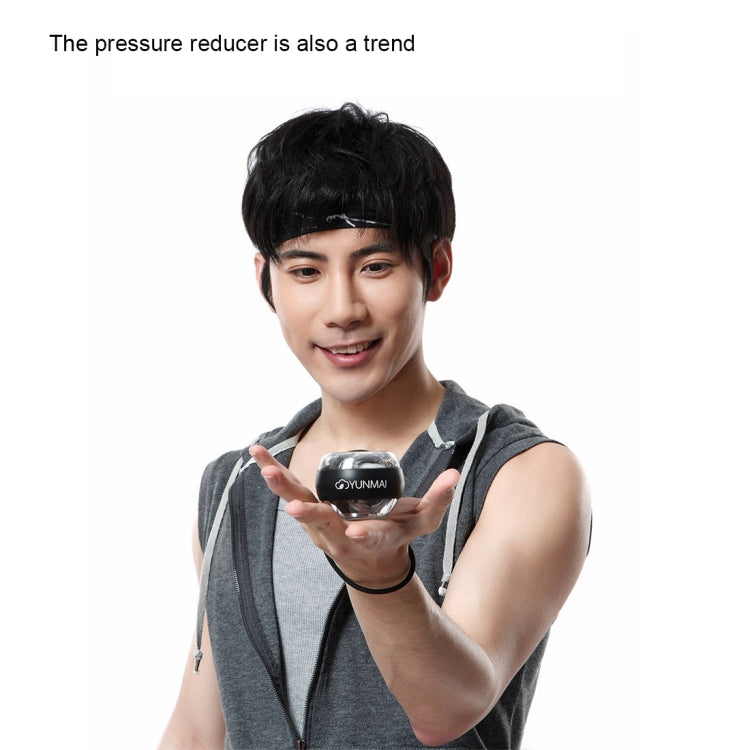 ลูกบอลฝึกข้อมือ Xiaomi Youpin Yunmai LED Gyroball อุปกรณ์ออกกำลังกายข้อมือแบบหมุน