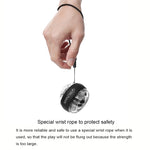 ลูกบอลฝึกข้อมือ Xiaomi Youpin Yunmai LED Gyroball อุปกรณ์ออกกำลังกายข้อมือแบบหมุน