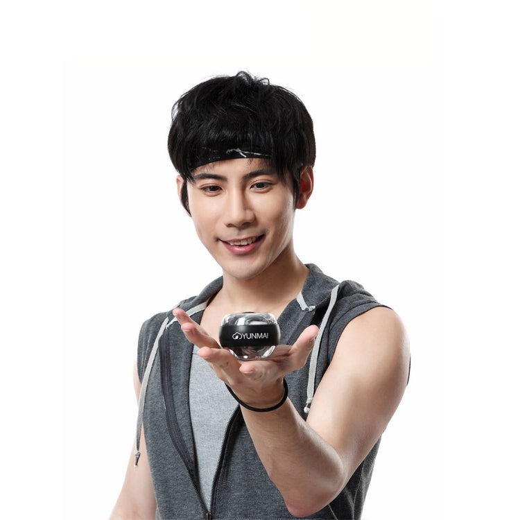 ลูกบอลฝึกข้อมือ Xiaomi Youpin Yunmai LED Gyroball อุปกรณ์ออกกำลังกายข้อมือแบบหมุน