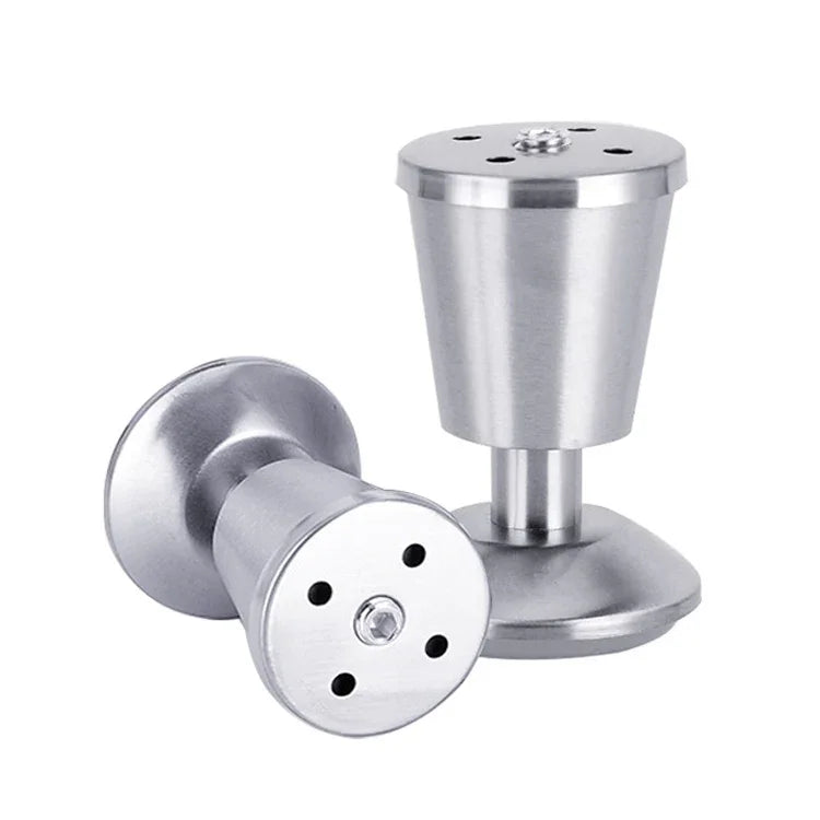 ขาโต๊ะตู้แบบถ้วยปรับระดับได้หนา สแตนเลส 100mm, 100mm