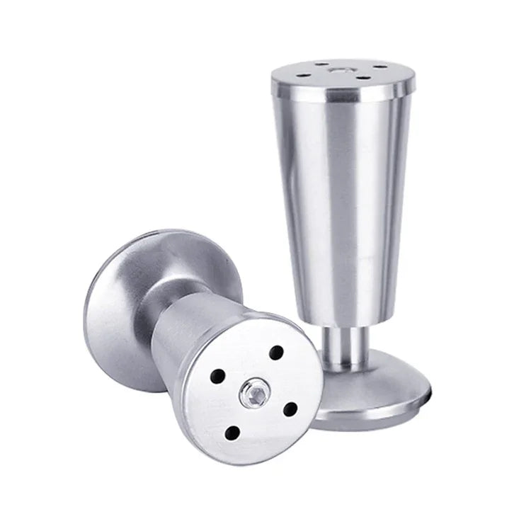 ขาโต๊ะตู้แบบถ้วยปรับระดับได้หนา สแตนเลส 150mm, 150mm
