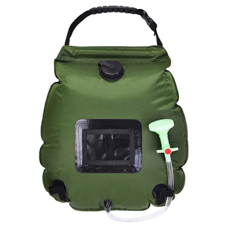 ถุงฝักบัวพลังงานแสงอาทิตย์กลางแจ้ง 20L AOTU AT6628
