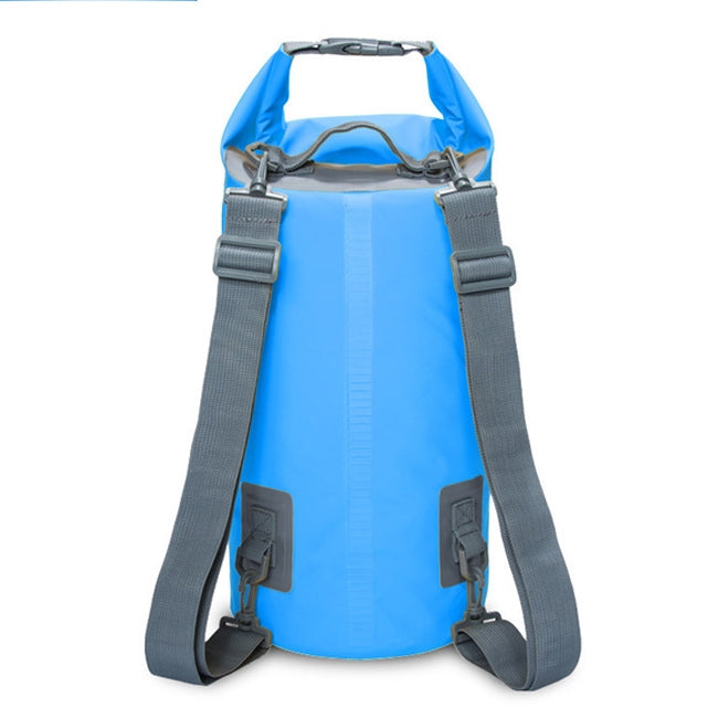 กระเป๋ากันน้ำแบบแห้งพร้อมสายสะพายคู่สำหรับกลางแจ้ง ความจุ: 15L, 15L