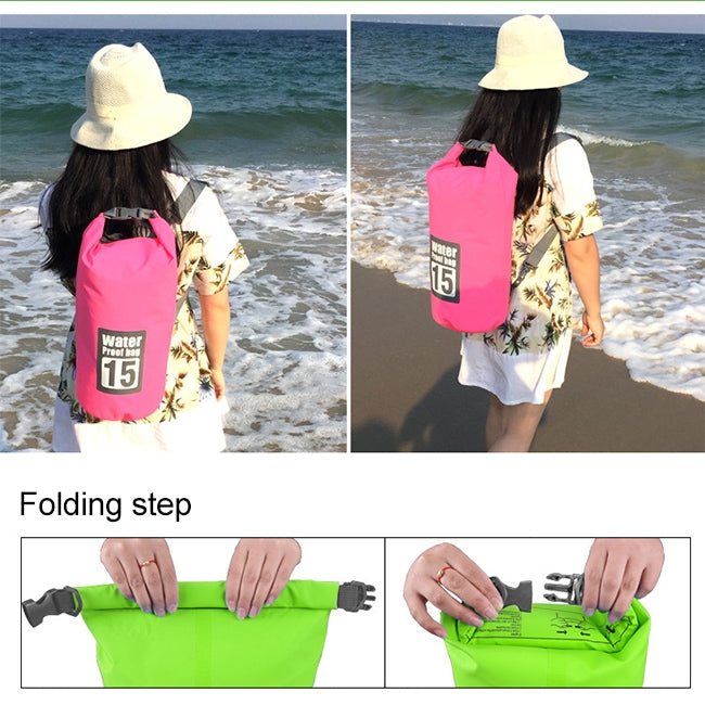 Outdoor Waterproof Dry Dual Shoulder Strap Bag Dry Sack, Capacity: 20L, 20L