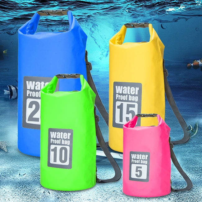 Outdoor Waterproof Dry Dual Shoulder Strap Bag Dry Sack, Capacity: 20L, 20L