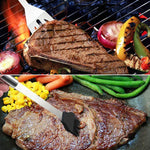 18 in 1 Outdoor Tableware Set Camping Barbecue Tableware Picnic Tool Set, 18 in 1