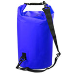 Outdoor Waterproof Single Shoulder Bag Dry Sack PVC Barrel Bag, Capacity: 10L, Capacity: 10L (Pink), Capacity: 10L (Orange), Capacity: 10L (Green), Capacity: 10L (Sky Blue), Capacity: 10L (Yellow), Capacity: 10L (Black), Capacity: 10L (Dark Blue)