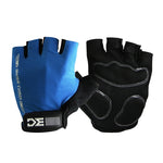 ถุงมือครึ่งนิ้วจักรยาน BaseCamp BC-204 ผ้าไลครา ขนาด XL
