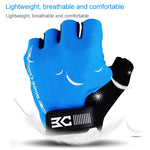 ถุงมือครึ่งนิ้วจักรยาน BaseCamp BC-204 ผ้าไลครา ขนาด XL