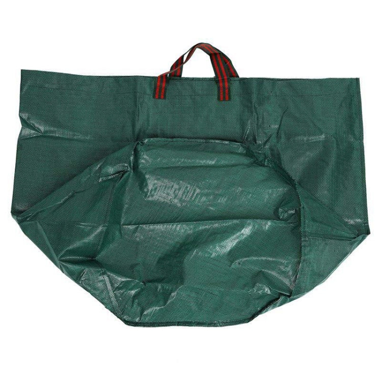 ถุงเก็บใบไม้ร่วงสวน PP ขนาด 132 แกลลอน 500L ถุงขยะสีเขียว ขนาด: 80cm x 100cm, 500L
