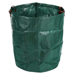 ถุงเก็บใบไม้ร่วงสวน PP ขนาด 32 แกลลอน 120L ถุงขยะสีเขียว ขนาด: 45cm x 76cm, 120L