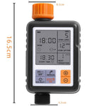 เครื่องควบคุมสปริงเกอร์หน้าจอ LCD อเนกประสงค์ วาล์วโซลินอยด์สำหรับสวนกลางแจ้ง ตั้งเวลารดน้ำอัตโนมัติ เครื่องมือรดน้ำ