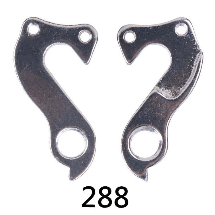 2 ชิ้น ZTTO 288 ชิ้นส่วนตะขอหางดิสชิฟเตอร์หลังจักรยานเสือภูเขาและถนน อลูมิเนียมอัลลอยด์, 288