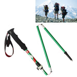 ไม้เท้าเดินป่าพับได้แบบ 5 ข้อต่อ อลูมิเนียมอัลลอย Alpenstocks ความยาวพับ : 35CM (สีดำ), ความยาวพับ : 35CM (สีเขียว), ความยาวพับ : 35CM (สีน้ำเงิน), ความยาวพับ : 35CM (สีแดง)