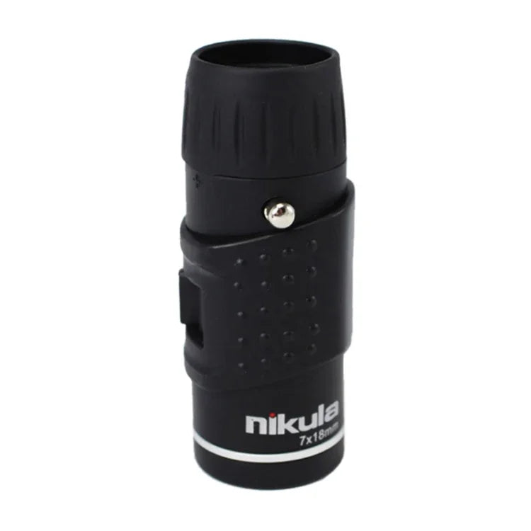 กล้องโทรทรรศน์ตาเดียวซูมโฟกัสคู่ความละเอียดสูง Nikula 7*18 แบบพกพา