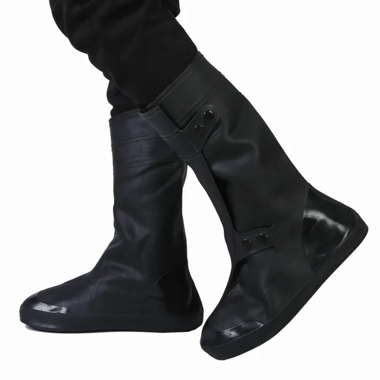 High Tube Rainproof Snowproof Adult Shoe Cover Size: XXL, Size: XXL