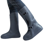 ปลอกหุ้มรองเท้าผู้ใหญ่กันฝนกันหิมะสูง Size: XXL, Size: XXL