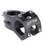 อุปกรณ์เสริมจักรยาน ZTTO ก้านแฮนด์จักรยานเสือภูเขา ขนาด 31.8 มม. สีดำ, เขียว, น้ำเงิน, แดง, เหลือง