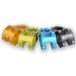 อุปกรณ์เสริมจักรยาน ZTTO ก้านแฮนด์จักรยานเสือภูเขา ขนาด 31.8 มม. สีดำ, เขียว, น้ำเงิน, แดง, เหลือง