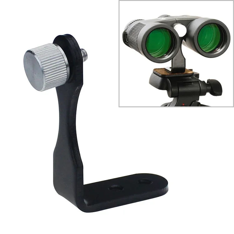Datyson 5P0008 Telescope Tripod Connector All Metal L-shaped Adapter Adapter Bracket, 5P0008