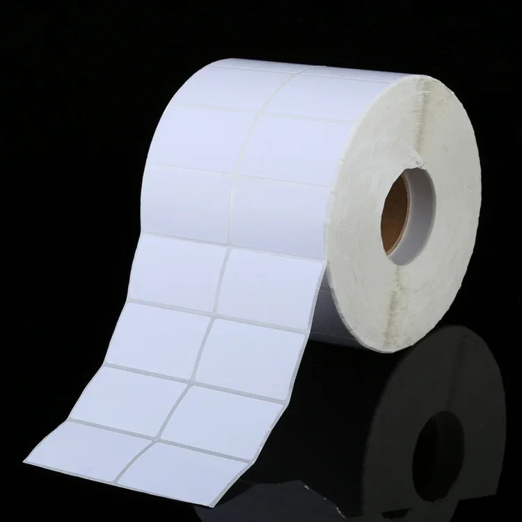 กระดาษสติ๊กเกอร์สำหรับเครื่องพิมพ์ฉลาก, ขนาด: 30 x 50 มม.（5000 แผ่นฉลาก）, 30x50มม.