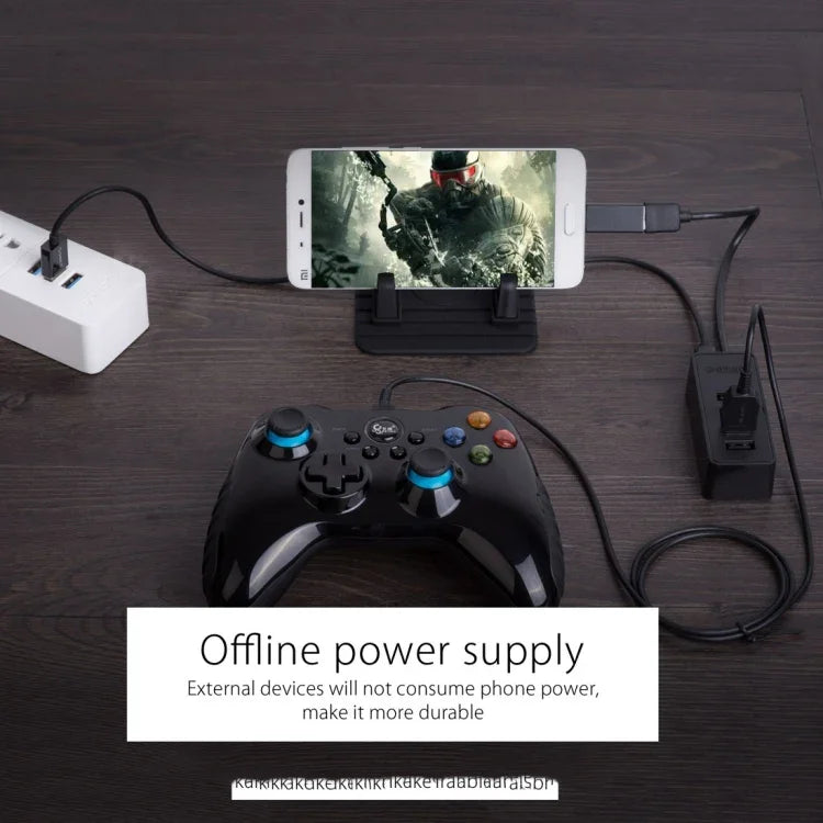 ORICO W5P-U3-30 ฮับเดสก์ท็อป USB 3.0 4 พอร์ต พร้อมสาย Micro USB 30 ซม. และแหล่งจ่ายไฟ, W5P-U3-30 สีดำ