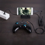 ORICO W5P-U3-30 ฮับเดสก์ท็อป USB 3.0 4 พอร์ต พร้อมสาย Micro USB 30 ซม. และแหล่งจ่ายไฟ, W5P-U3-30 สีดำ