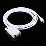 สายอะแดปเตอร์ Mini DisplayPort ตัวผู้เป็น VGA ตัวผู้ ยาว 1.8ม.