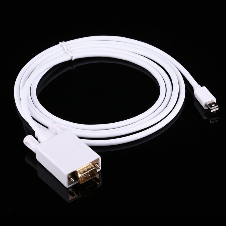 สายอะแดปเตอร์ Mini DisplayPort ตัวผู้เป็น VGA ตัวผู้ ยาว 1.8ม.