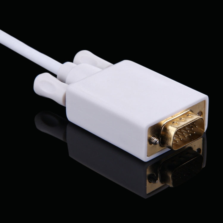 สายอะแดปเตอร์ Mini DisplayPort ตัวผู้เป็น VGA ตัวผู้ ยาว 1.8ม.