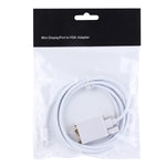สายอะแดปเตอร์ Mini DisplayPort ตัวผู้เป็น VGA ตัวผู้ ยาว 1.8ม.