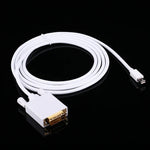 สายอะแดปเตอร์ Mini DisplayPort ตัวผู้เป็น DVI ตัวผู้ ความยาว 1.8m