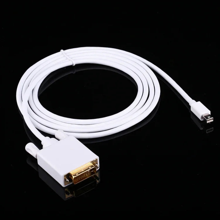 สายอะแดปเตอร์ Mini DisplayPort ตัวผู้เป็น DVI ตัวผู้ ความยาว 1.8m