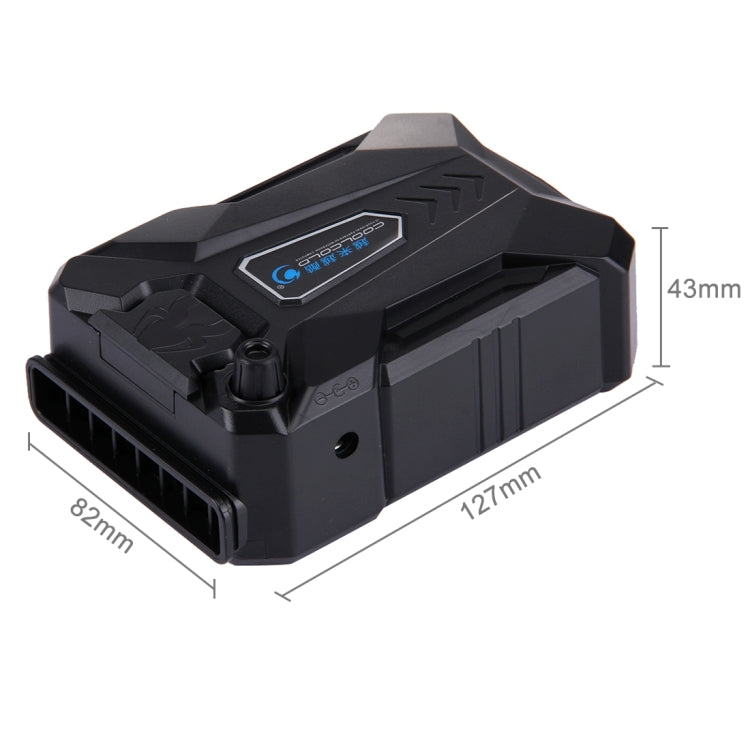 แผ่นรองระบายความร้อนสำหรับโน้ตบุ๊ก Ice Troll III พร้อมพัดลมดูดอากาศเงียบและสาย USB ที่เหมาะสม