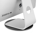 ฐานอลูมิเนียมอัลลอยสำหรับจอคอมพิวเตอร์ iMac AP-5M หมุนได้ 360 องศา พร้อมที่ยึดรองรับ