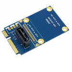 อะแดปเตอร์ขยาย Mini SATA เป็น SATA 7 ขา สำหรับ Mini PCI-E HDD ฮาร์ดดิสก์ไดรฟ์