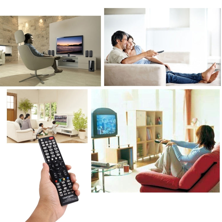 รีโมทคอนโทรลอเนกประสงค์ CHUNGHOP E-H907 สำหรับทีวี HISENSE LED LCD HDTV 3DTV