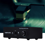 B855 LINEPAUDIO เครื่องขยายสัญญาณโทรศัพท์ก่อนเครื่องบันทึกเสียงพร้อมช่องต่อเสริมและควบคุมเสียง