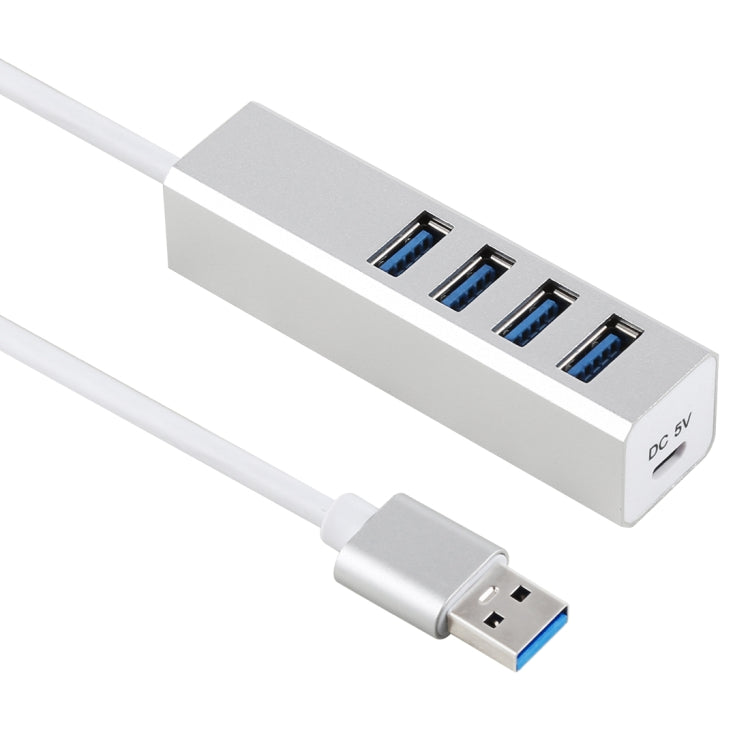 USB 3.0 HUB 4 พอร์ต ความเร็วสูง 5Gbps แบบใช้พลังงานตัวเอง / จากบัส, USB