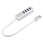 USB 3.0 HUB 4 พอร์ต ความเร็วสูง 5Gbps แบบใช้พลังงานตัวเอง / จากบัส, USB