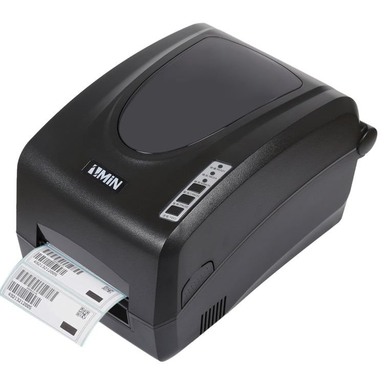 เครื่องพิมพ์บาร์โค้ดความร้อนพร้อมพอร์ต USB X1 สำหรับซูเปอร์มาร์เก็ต ร้านชา ร้านอาหาร รองรับกระดาษความร้อนขนาดสูงสุด 57*30 มม.