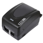 เครื่องพิมพ์บาร์โค้ดความร้อนพร้อมพอร์ต USB X1 สำหรับซูเปอร์มาร์เก็ต ร้านชา ร้านอาหาร รองรับกระดาษความร้อนขนาดสูงสุด 57*30 มม.