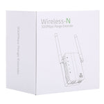เครื่องขยายสัญญาณ WiFi รีพีตเตอร์ 300Mbps Wireless-N พร้อมเสาอากาศภายนอก 2 ต้น ปลั๊ก EU, เสาอากาศภายนอก 2 ต้น (สีขาว), เสาอากาศภายนอก 2 ต้น (สีดำ)